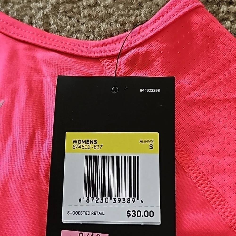 Nike Dri Fit Pink Tank Top
